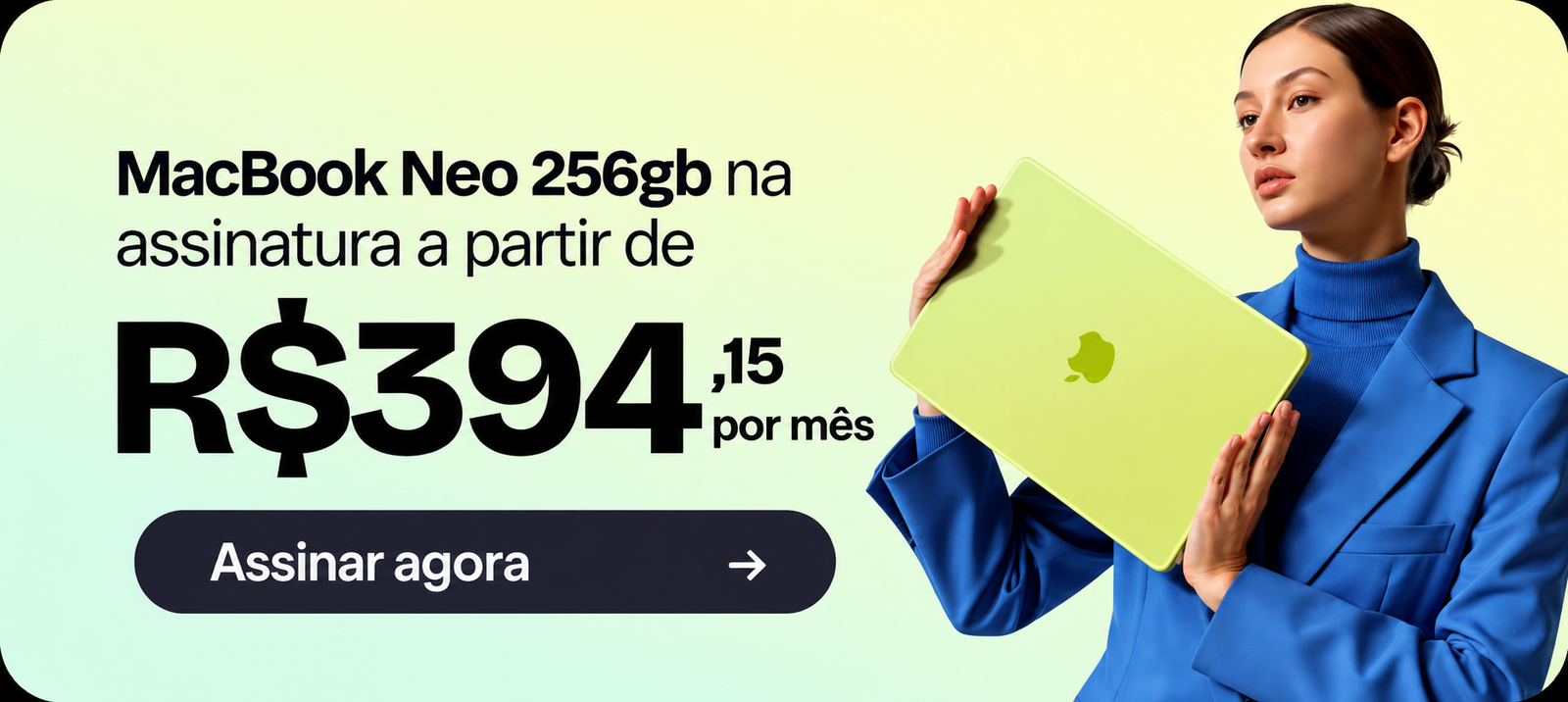 Oferta MacBook Neo em Destaque